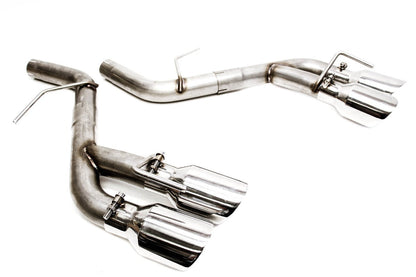 PLM Axle Back Muffler Delete Chevy Camaro V6 3.6L 2016 - 2022 Stainless Steel Quad Tips