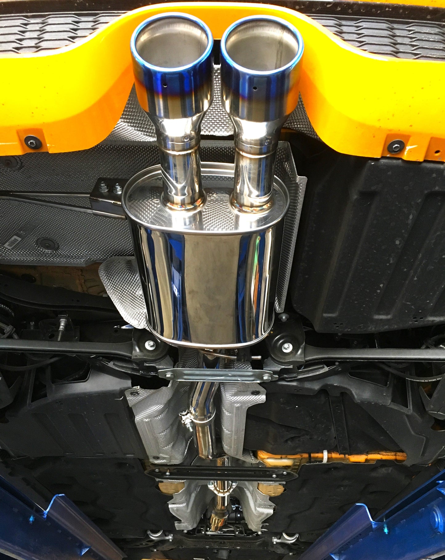 Invidia 14-Up Mini Cooper-S Q300 Titanium tip Cat-back Exhaust