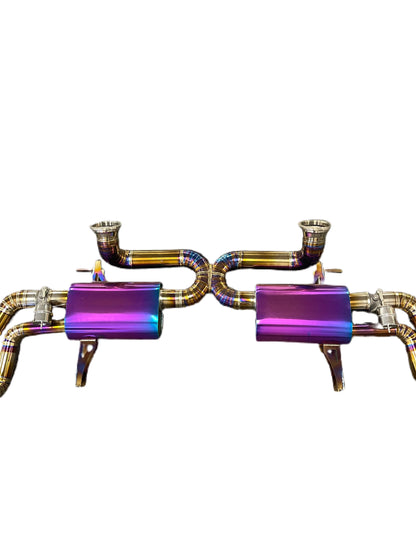 PLM Electronically Valved Titanium Exhaust - Lamborghini Huracan LP610-4