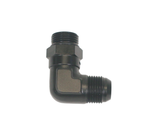 Precision Works 10AN Fitting -10AN to ORB O-Ring 90 Degree Swivel