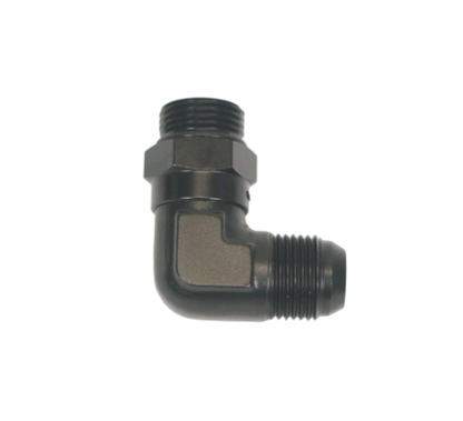 Precision Works 10AN Fitting -10AN to ORB O-Ring 90 Degree Swivel