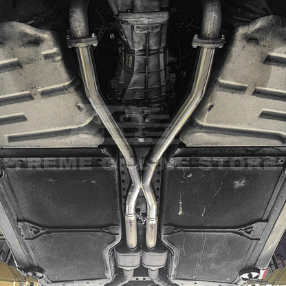 1997-04 Chevrolet Corvette C5 | T-304 Stainless Steel 2.5" X Mid Pipe Exhaust