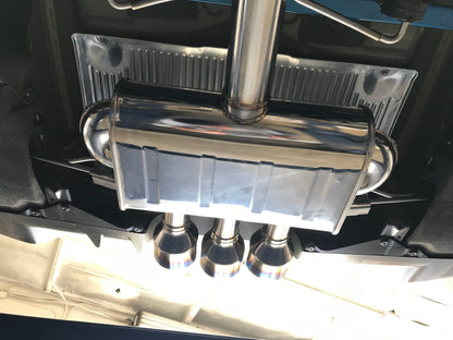 Invidia 17-21 Honda Civic Type-R FK8 Q300 Titanium tip Cat-back Exhaust