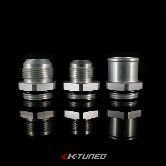 Silver AN to ORB (O-Ring) Fitting