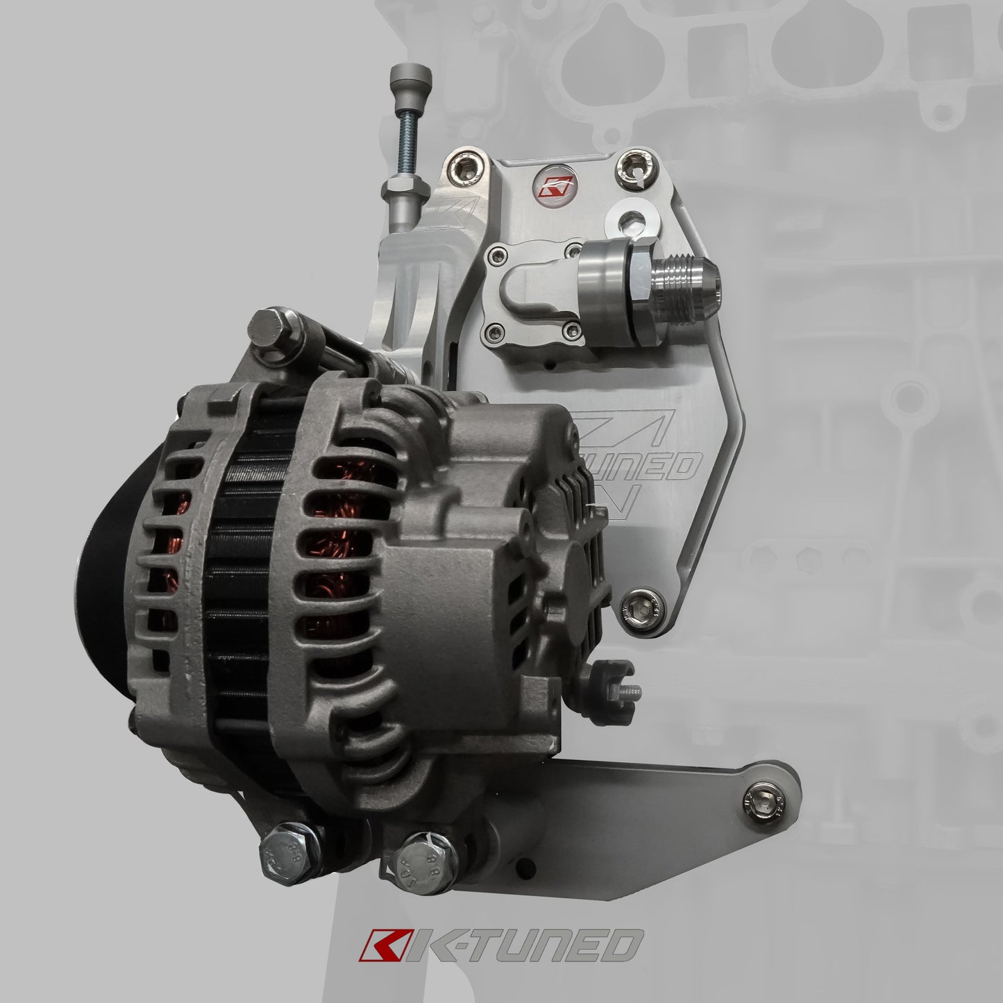 Complete K-Series Alternator Water Plate Kit (W/ Electric Water Pump)