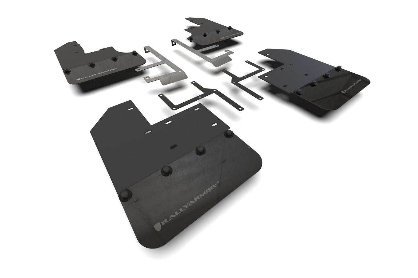 RALLY ARMOR MUD FLAPS: 2019–2023 JEEP GLADIATOR JT MOJAVE & RUBICON