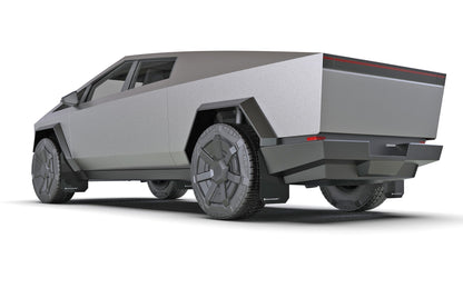 2024 Tesla Cybertruck Black UR Mud Flap