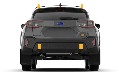 RALLY ARMOR MUD FLAPS: 2024+ SUBARU CROSSTREK WILDERNESS