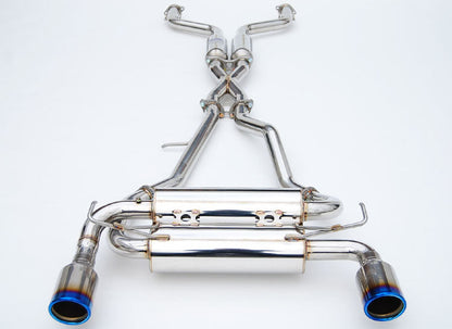 Invidia 02-08 Nissan 350Z Gemini Rolled Titanium tip Cat-back Exhaust