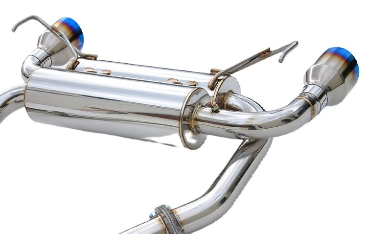 Invidia 03-07 Infiniti G35 Coupe Gemini Single Layer Titanium tip Cat-back Exhaust
