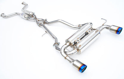 Invidia 02-08 Nissan 350Z Gemini Rolled Titanium tip Cat-back Exhaust