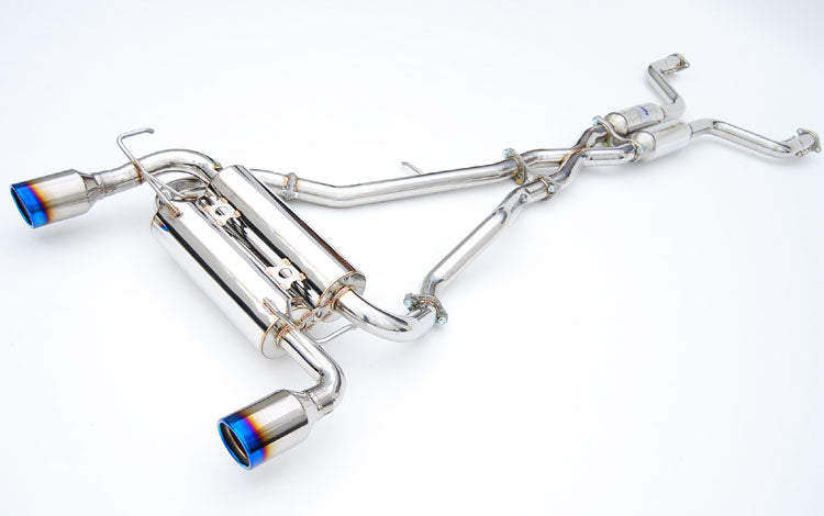 Invidia 07-13 Infiniti G37 Coupe Gemini Rolled Titanium tip Cat-back Exhaust