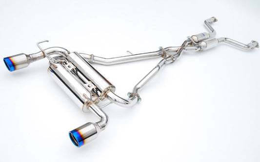 Invidia 07-13 Infiniti G37 Coupe Gemini Rolled Titanium tip Cat-back Exhaust