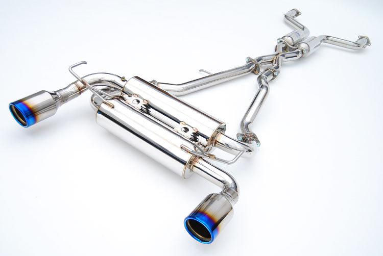 Invidia 02-08 Nissan 350Z Gemini Rolled Titanium tip Cat-back Exhaust