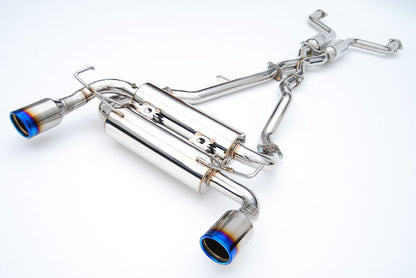Invidia 02-08 Nissan 350Z Gemini Rolled Titanium tip Cat-back Exhaust