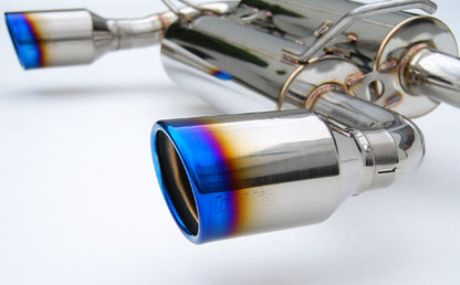 Invidia 09-Up Infiniti FX35/FX37 Gemini Rolled Titanium tip Cat-back Exhaust