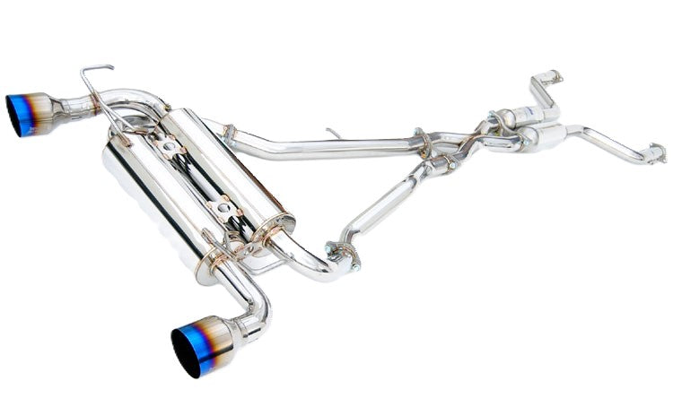 Invidia 09-Up Infiniti FX35/FX37 Gemini Single Layer Titanium tip Cat-back Exhaust