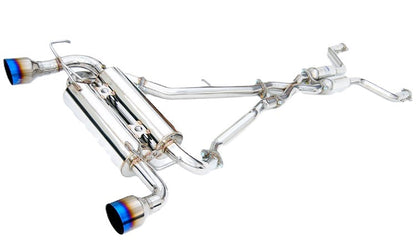 Invidia 09-Up Infiniti FX35/FX37 Gemini Single Layer Titanium tip Cat-back Exhaust
