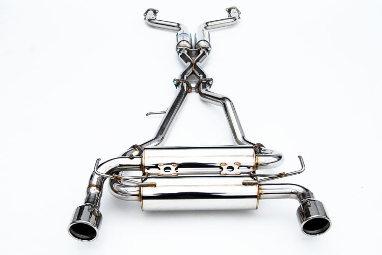 Invidia 02-08 Nissan 350Z Gemini Rolled S.S. tip Cat-back Exhaust