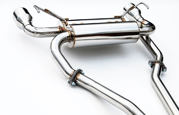 Invidia 03-08 Infiniti FX35 03-05 FX45 Gemini Rolled S.S. tip Cat-back Exhaust