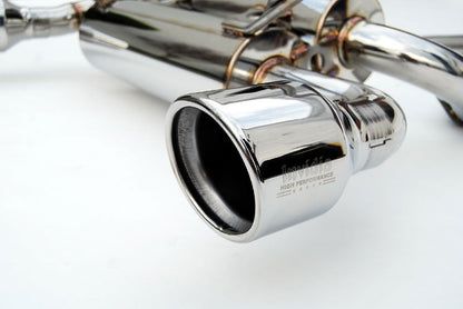 Invidia 03-07 Infiniti G35 Coupe Gemini Rolled S.S. tip Cat-back Exhaust