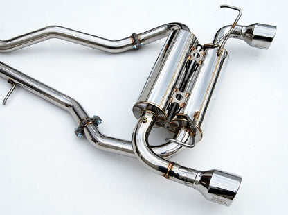Invidia 03-08 Infiniti FX35 03-05 FX45 Gemini Rolled S.S. tip Cat-back Exhaust