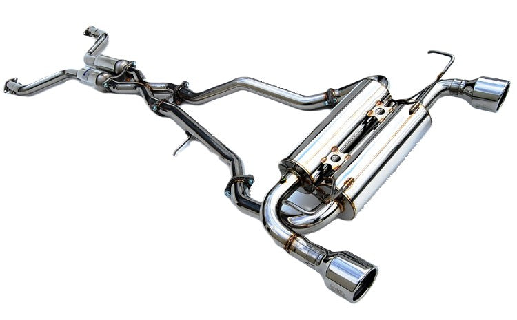 Invidia 03-07 Infiniti G35 Coupe Gemini Rolled S.S. tip Cat-back Exhaust