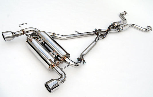 Invidia 09-21 Nissan 370z Gemini Rolled S.S. tip Cat-back Exhaust
