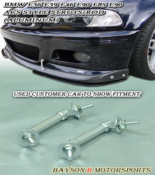 Front Lip Splitter Struts Rod (Aluminum)