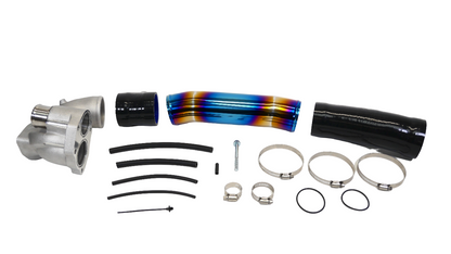 PLM Turbo Inlet Pipe Kit Stainless Burnt Blue - 2017-2022 CR-V 1.5T