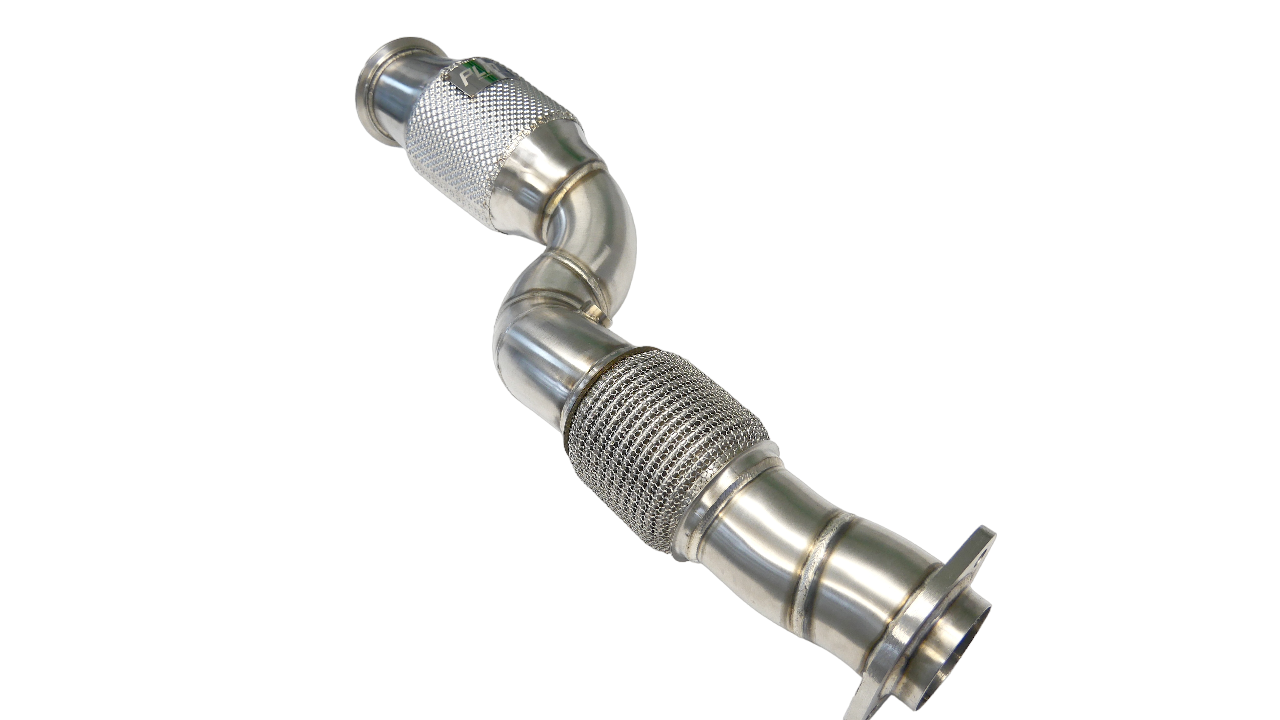 PLM Downpipes with EPA Cats - BMW S58 G80 G82 M3 M4 G8X G87 M2