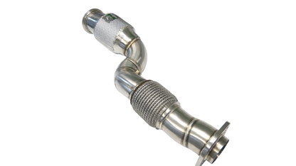 PLM Downpipes with EPA Cats - BMW S58 G80 G82 M3 M4 G8X G87 M2