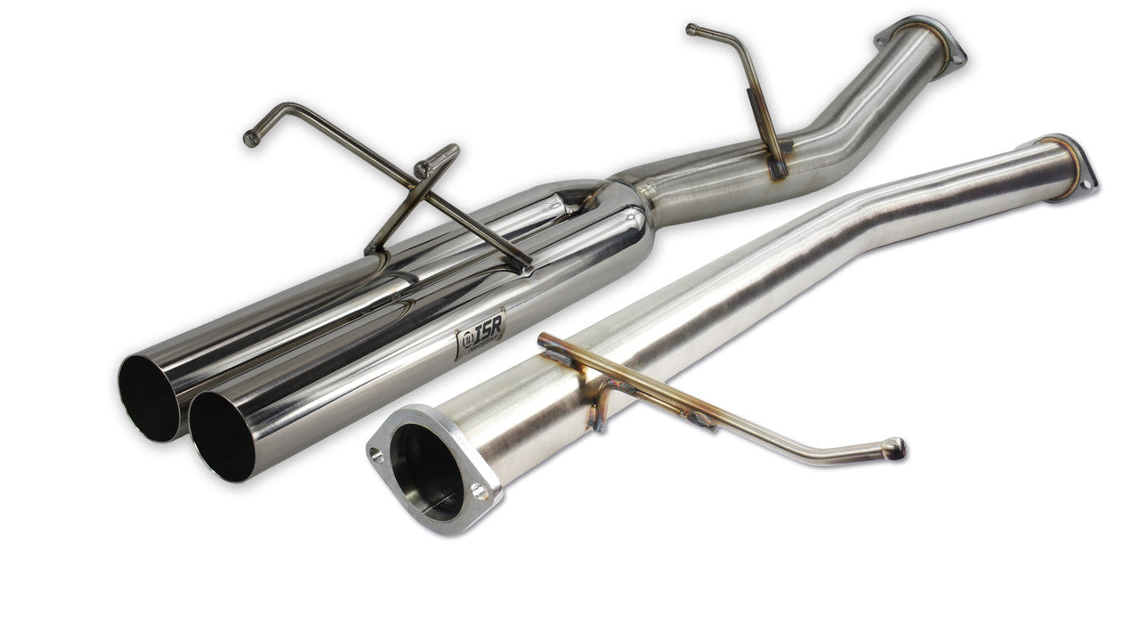 ISR Performance EP (Straight Pipes) Dual Tip Exhaust 3in - 89-94 (S13) Nissan 240sx
