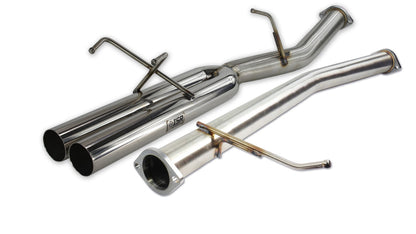ISR Performance EP (Straight Pipes) Dual Tip Exhaust 3in - 89-94 (S13) Nissan 240sx