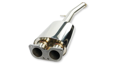 ISR Performance Series II - EP Dual Tip Blast Pipe Exhaust System - Resonated - 95-98 Nissan 240sx