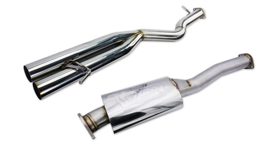 ISR Performance EP (Straight Pipes) Dual Tip Exhaust - 05-06 Infiniti G35 Sedan