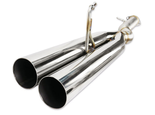 ISR Performance EP (Straight Pipes) Dual Tip Exhaust - 03-07 Infiniti G35 Coupe