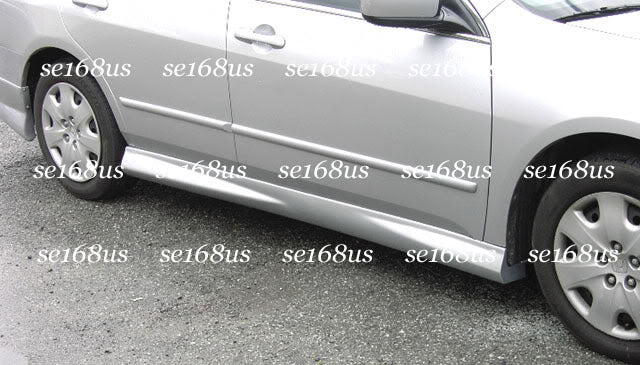MU Style Side Skirts For 2003-2007 Honda Accord (4Dr Sedan)