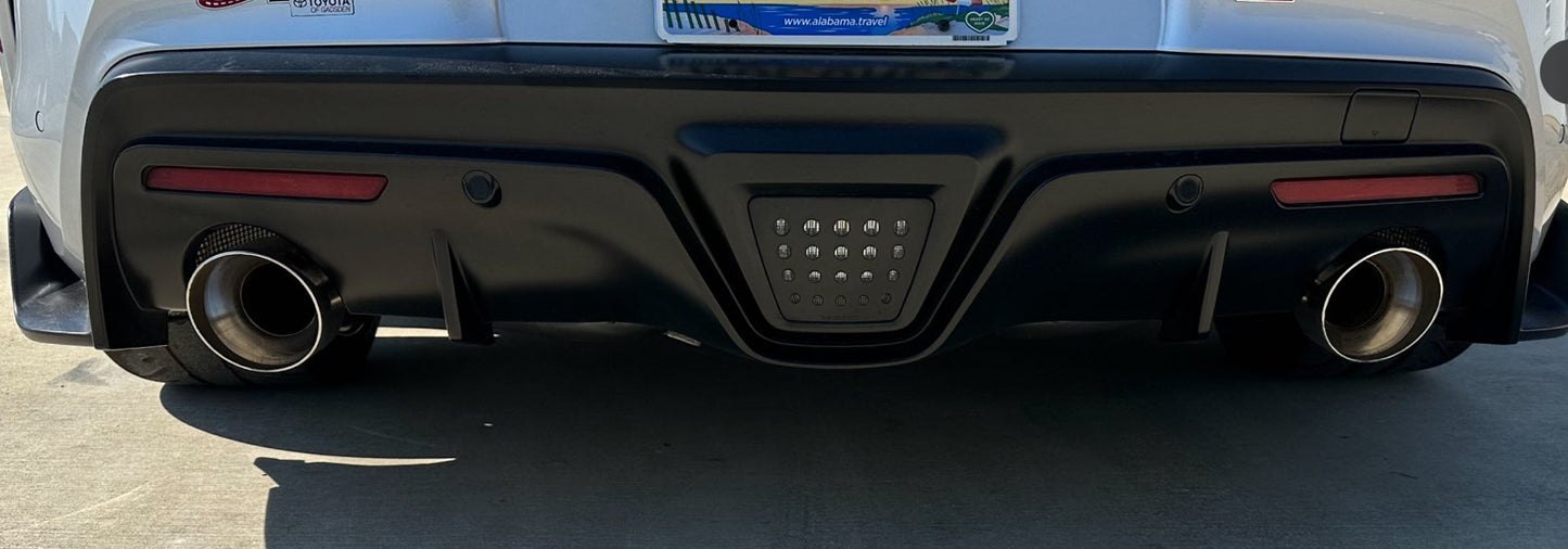 PLM Toyota Supra GR A90 Muffler Delete Axle Back Exhaust