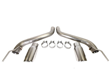 PLM Axle Back Exhaust For Chevy Camaro V8 2016 - 2017 Stainless Steel