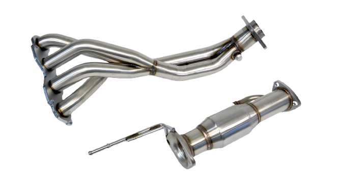 PLM K-Series K24 K20 FG Header V2 with Bolt-On Catalytic Converter
