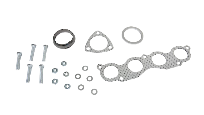 PLM K-Series K24 K20 FG Header V2 with Bolt-On Catalytic Converter
