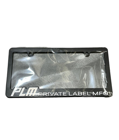 PLM PRIVATE LABEL MFG License Plate Frame