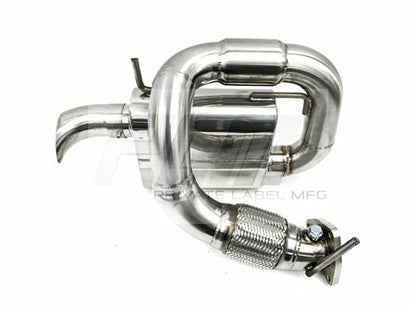 PLM Power Driven Polaris Slingshot Exhaust with Adjustable Silencers