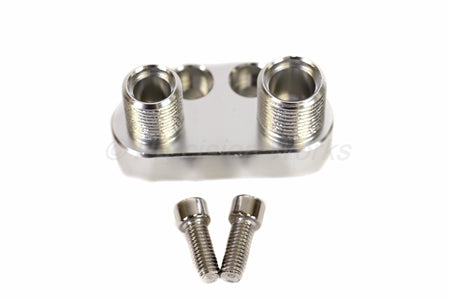 Precision Works AC Compressor Adapter Fitting Sanden SD7B10 7176 Billet Aluminum