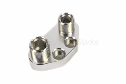 Precision Works AC Compressor Adapter Fitting Sanden SD7B10 7176 Billet Aluminum