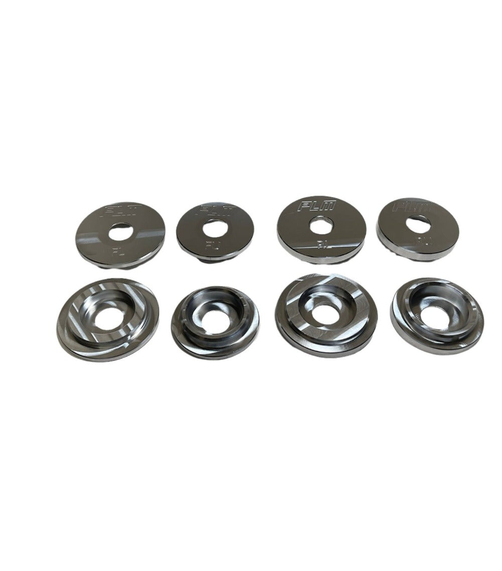 Precision Works Rear Subframe Bushing Inserts - Tesla Model 3