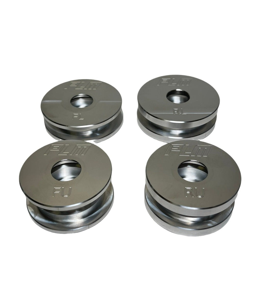 Precision Works Rear Subframe Bushing Inserts - Tesla Model 3