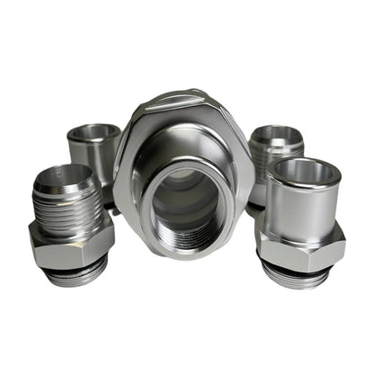 Precision Works Universal Inline Thermostat Housing AN16 & 1.25" Fittings