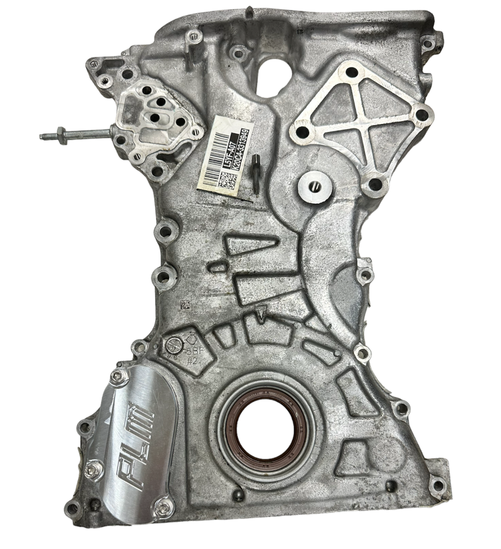 Precision Works Billet Timing Chain Tensioner Cover Plate K20C K20C1 K20C4